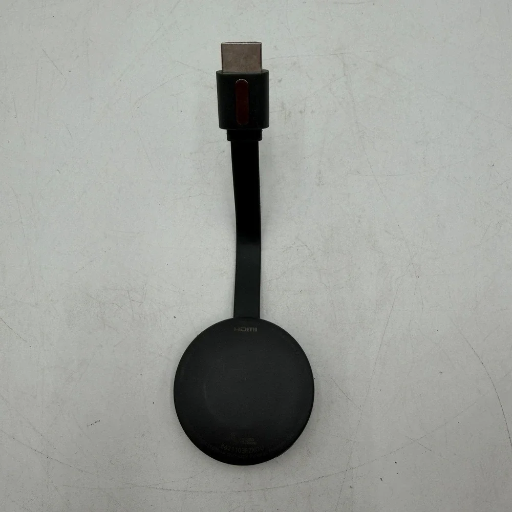 Google Chromecast Model NC2-6A5 HDMI Black 2nd Device Only